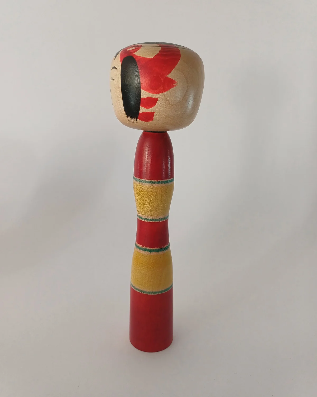 Kokeshi Tsuchiyu Sabako de Takahashi Tōru 高橋通 - 19cm – Image 2